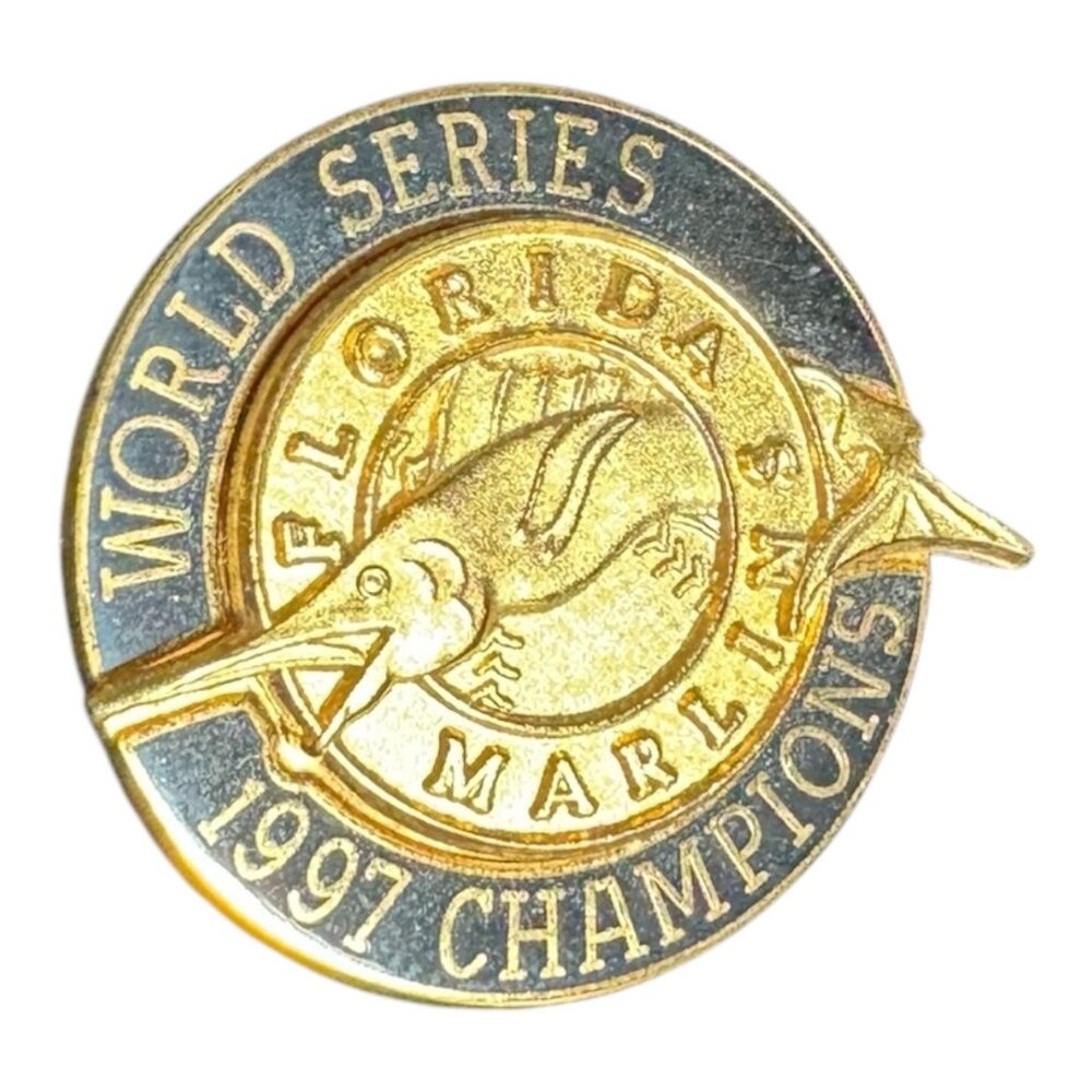 Florida Marlins 1997 World Series Champions Pin Baseball